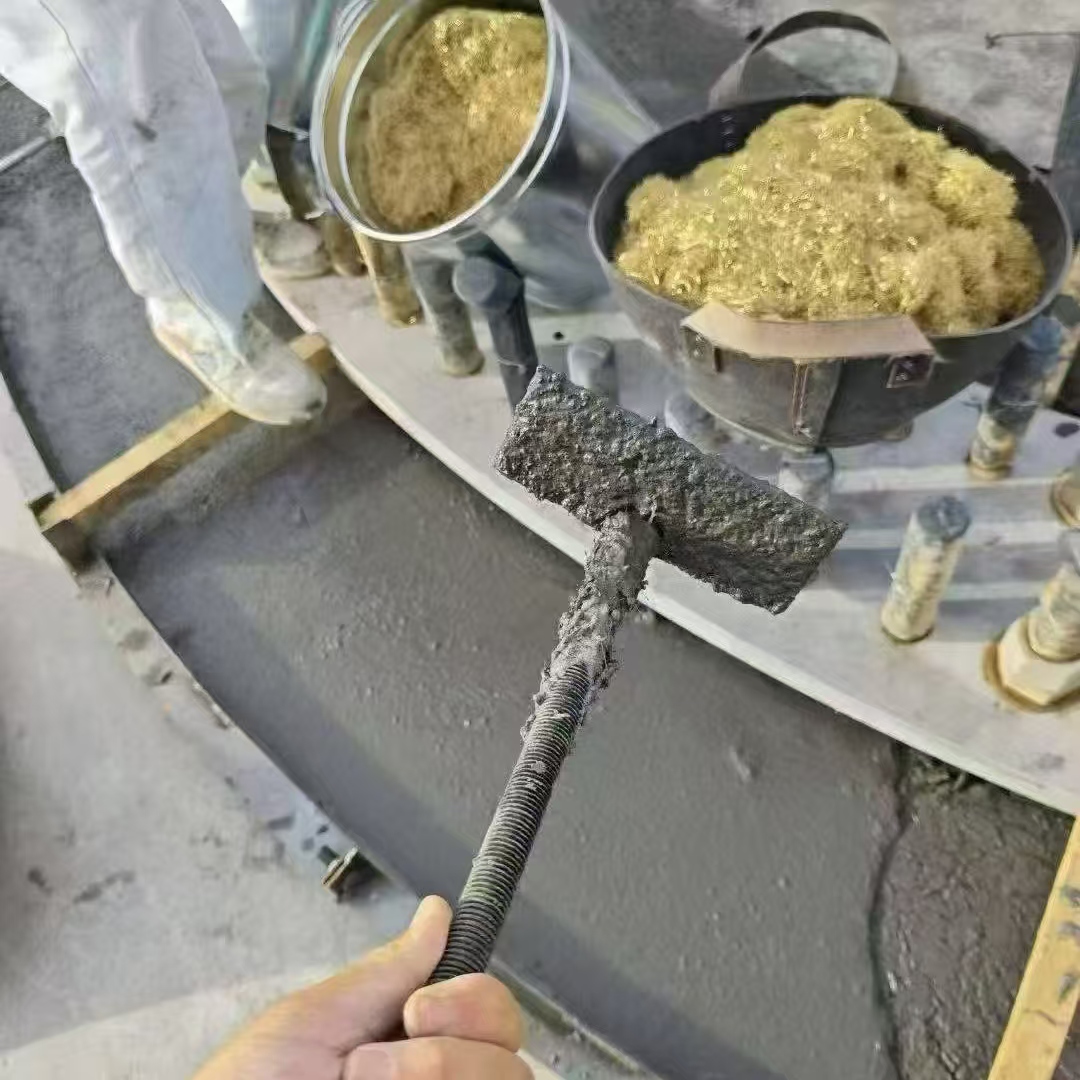 汤旺河C120钢纤维高强无收灌浆料 轧机压缩机汽轮机发电机锻压设备底座灌浆材料